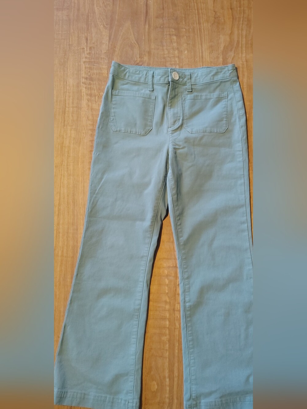 Light Sage Flare Pant By Lauren Conrad Size 8